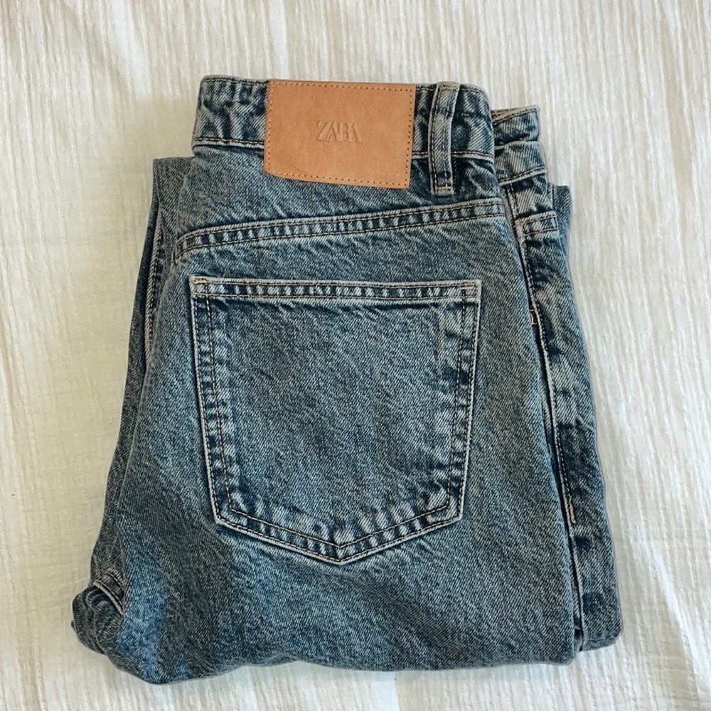 Zara mom jeans size 8